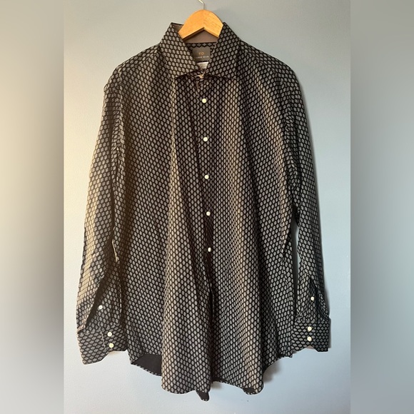 Thomas Dean NWOT Long Sleeved Stylish Shirt in Pristine Condition!! - Picture 1 of 15